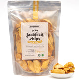 Growthy Dried Jackfruit Chips 250Grams, No Sugar Added, No Preservatives, No Cholesterol, Crunchy Jackfruit Snack, Healthy jackfruit Chips For Kids