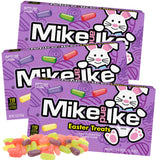 Mike and Ike Easter Treats, Chewy Assorted Fruit Flavored Candy for Baskets, Egg Hunts and Parties, Pack of 3