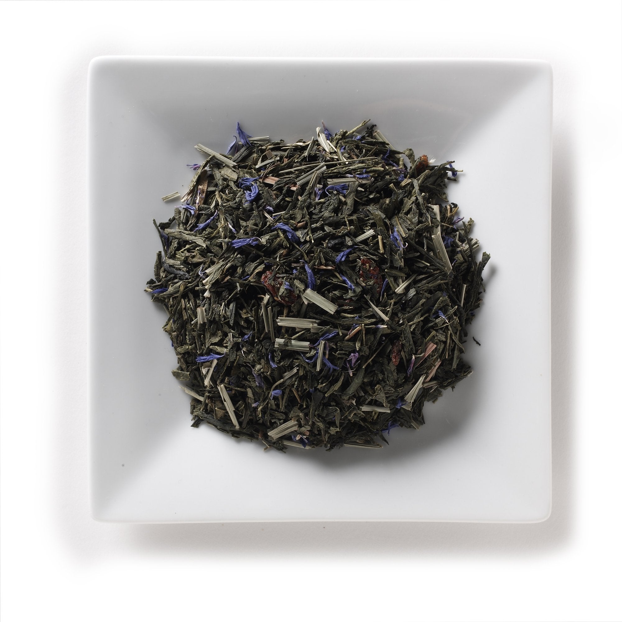 Mahamosa Berry Pomegranate Green Decaf Tea 2 oz- Flavored Decaffeinated Green Tea Blend (with loose leaf decaf green tea, goji berries, lemongrass