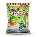 Alteño (Alteno) Super Pepino Cucumber Chili Lollipops, Mexican Style Spicy Candy, Individually Wrapped, 40 Count