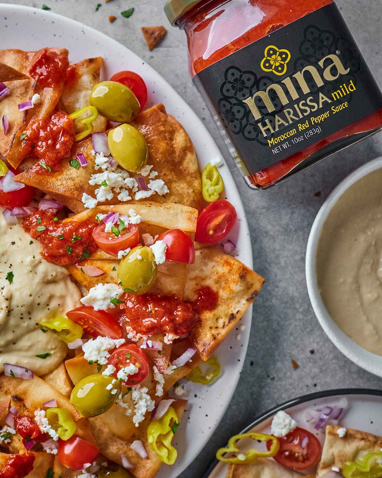 Mina Harissa Mild Sauce, Homestyle Moroccan Red Pepper Harissa Paste, 10 Oz - Harissa Sauce with Tangy Twist, Excite Your Senses with Mina Mild