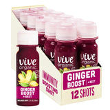 Vive Organic Ginger Boost + Beet Wellness Shot, 2 fl oz Bottle