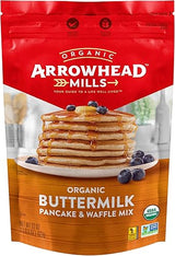 Arrowhead Mills Buttermilk Pancake & Waffle Mix, 22 oz Bag