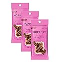 Kopper's MIilk Chocolate Gummy Bears 2oz Grab & Go Bag - Pack of 3