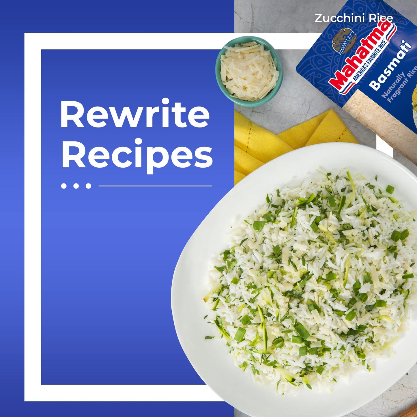 Mahatma Indian Basmati, 32-Ounce Bag of Rice, Fluffy, Floral, and Nutty-Flavored Rice, Stovetop or Microwave