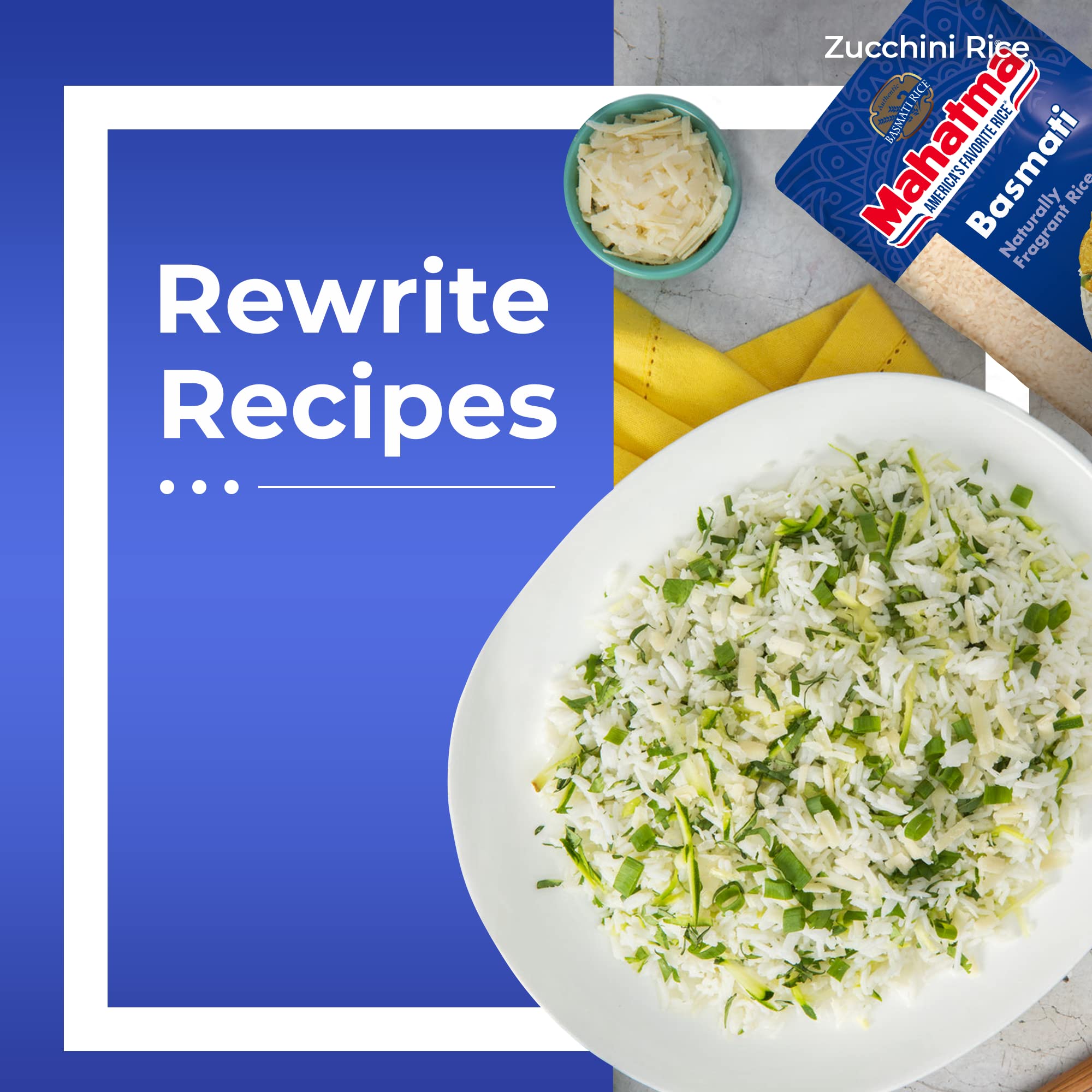 Mahatma Indian Basmati, 32-Ounce Bag of Rice, Fluffy, Floral, and Nutty-Flavored Rice, Stovetop or Microwave