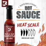 Butterfly Bakery of Vermont Maple Rum Chipotle Hot Sauce, 5 fl oz
