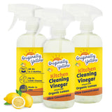 Originally Yellow Plant-Based Kitchen Cleaner | Powered by Natural Vinegar & Infused with Organic Lemon | Multipurpose Kitchen Counter Cleaner Works