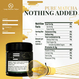 Loop Matcha Tokyo Aoyama Edition - Pure Japanese Ceremonial Matcha Powder 30g - Stone Ground 5-Cultivar - Blend - Shade Grown - Emerald Green