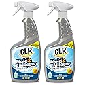 CLR Brands Mold and Mildew Stain Remover, 32 oz. Spray Bottle, Pack of 2, Multi-Surface Stain Remover, Works on Tile, Wood, Concrete, Glass, and More