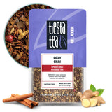 Tiesta Tea - Cozy Chai, Loose Leaf, Spiced Chai Rooibos Tea, Premium Caffeine-Free Herbal Blend, Makes Hot or Iced & Up to 25 Cups, 2.5oz Resealable
