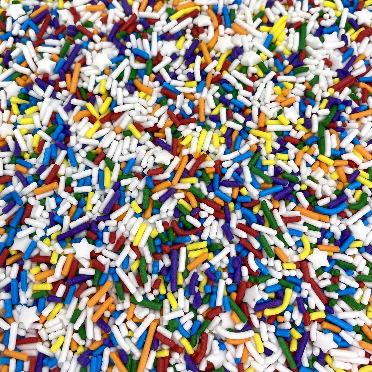 Manvscakes Sprinkles - Themed Sprinkles for Cake Decorating, Sprinkle Mix for Cookies, Ice Cream, Fondant Cake, Gluten Free, Cupcakes & Other