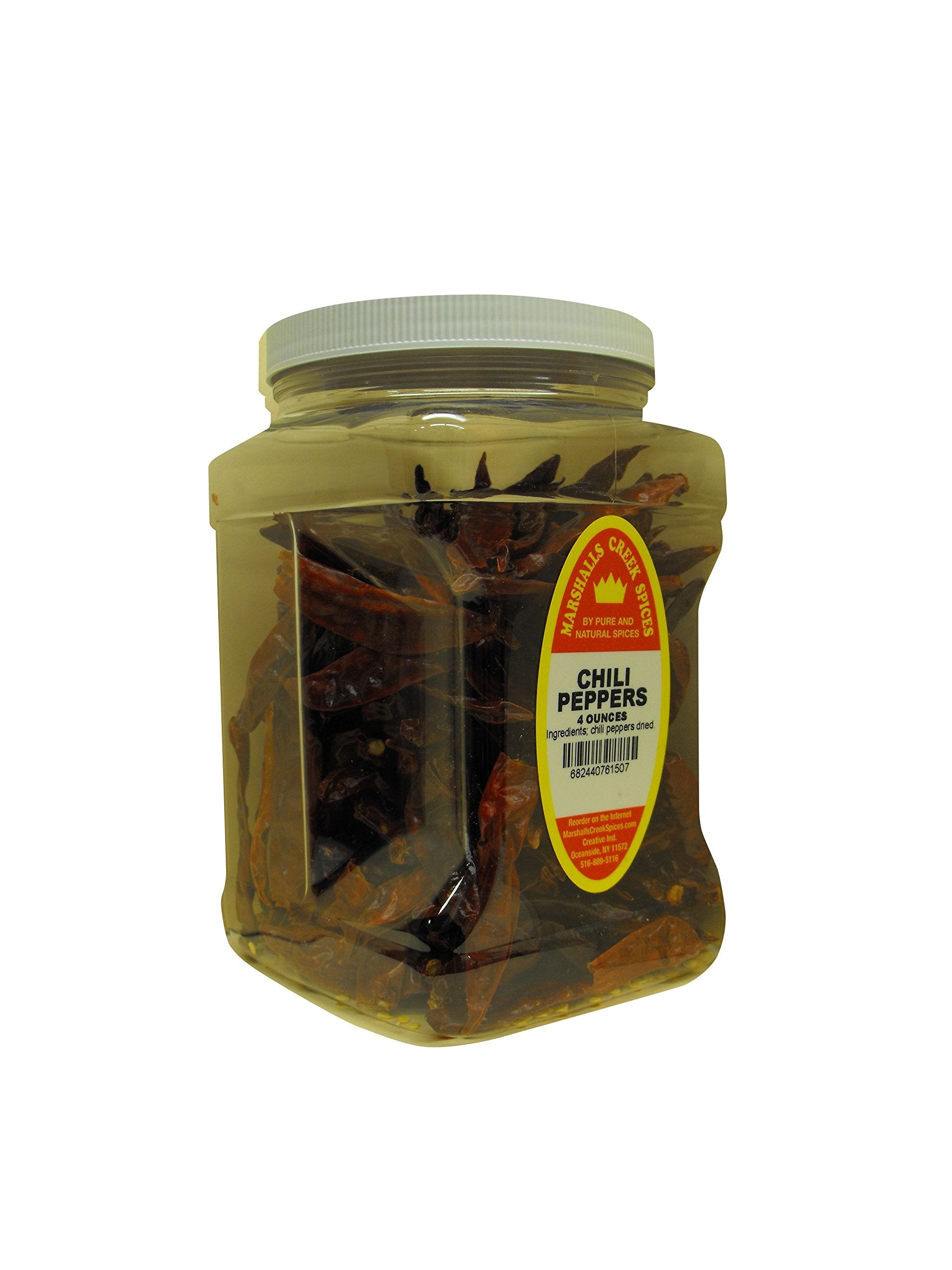 Family Size Marshalls Creek Spices Chili Peppers Whole, 4 Ounces …