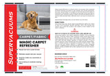 Supervacuums Magic Carpet Refresher for Carpet and Fabric - 2-Pack of 32oz Cans