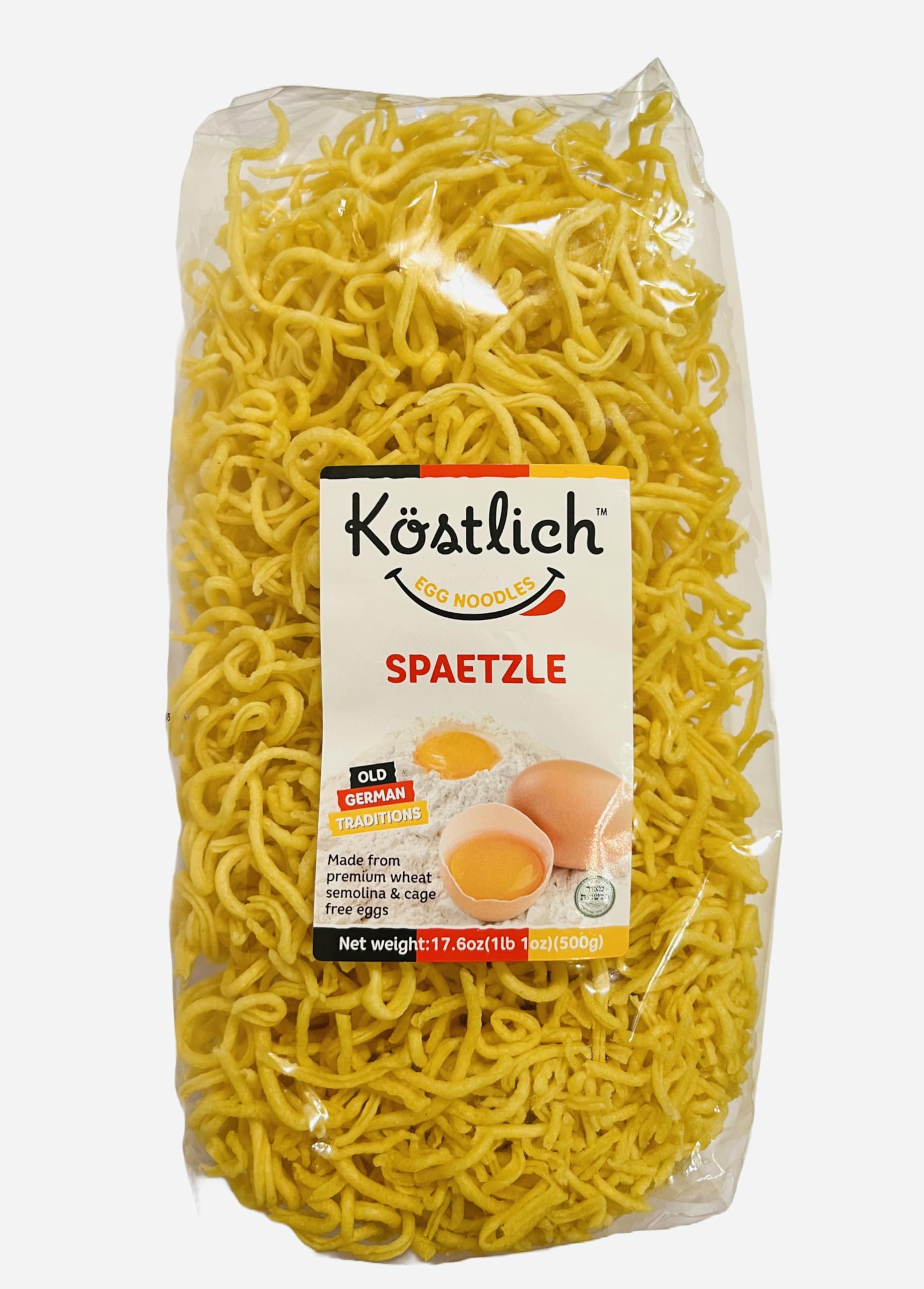 Kostlich Egg Noodles Spaetzle 500g, Pack of 1