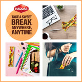 Haddar (40 Pack) Individually Wrapped Dairy Free Chocolate Coated Wafers | Kosher | Lunch Box Friendly | Heavenly Wafer Cookies!