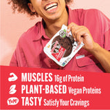 Lenny & Larry's Protein Cookie, [Big Time Brownie], Chewy Soft Baked, 16g Plant Protein, Vegan, Non-GMO, High Fiber, 4 Ounce Cookie (Pack of 12)