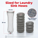 DR Quality Parts Washing Machine Lint Trap - Stainless Steel Hose Filter, Mesh Drain Catcher, Washer Sock Lint Remover, Rust-Free Snare Laundry Filter