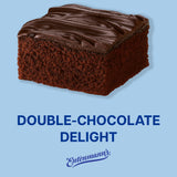 Entenmann's Chocolate Fudge Iced Cake, Sheet Cake, 17 oz Box