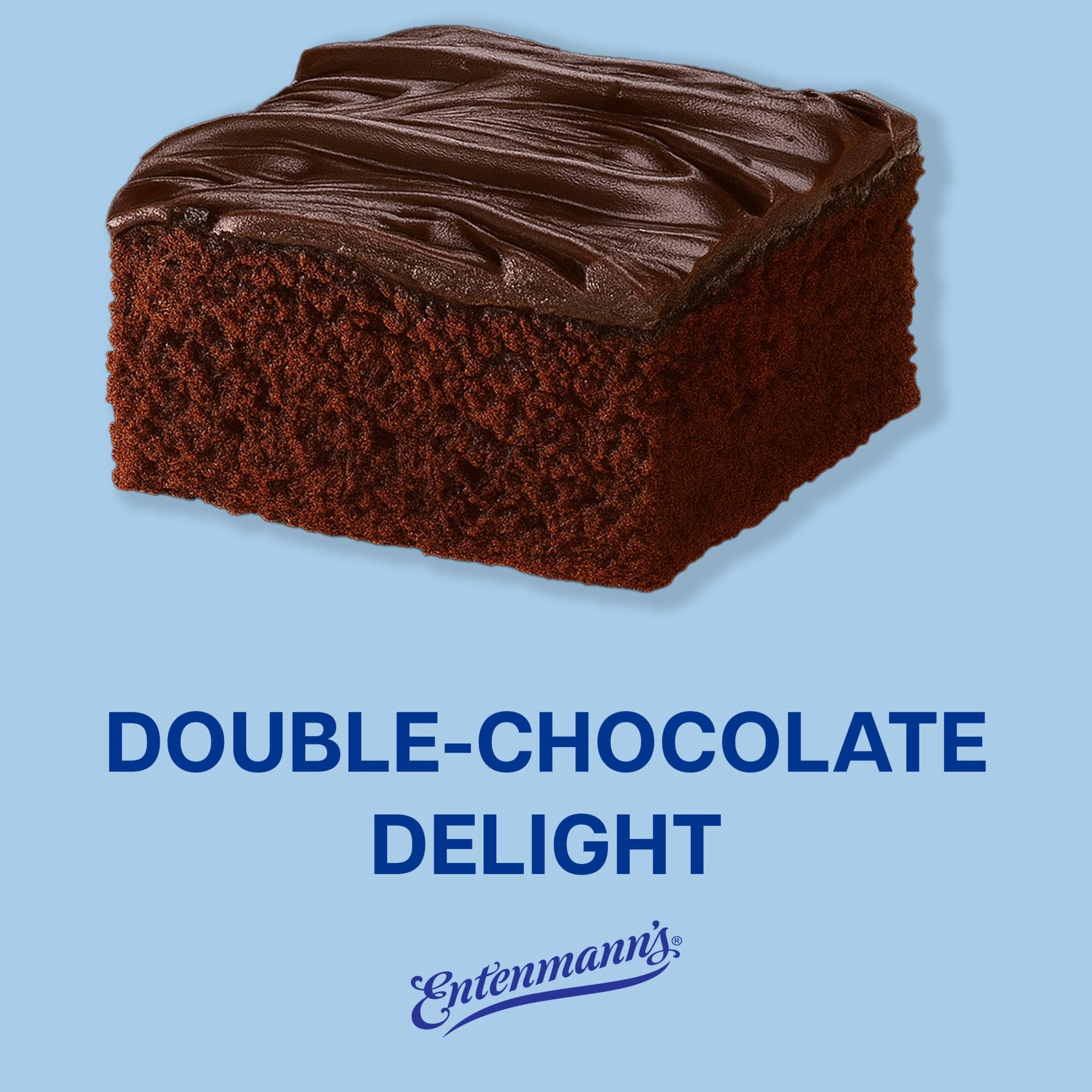 Entenmann's Chocolate Fudge Iced Cake, Sheet Cake, 17 oz Box