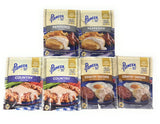 Pioneer Brand Gravy Variety Bundle, 2.75 oz (Pack of 6) includes 2-Count Peppered Gravy Mix + 2-Count Country Sausage Flavor Gravy Mix + 2-Count