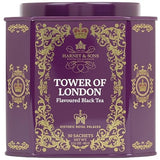 Harney & Sons Tower of London Black Tea with Stone Fruit, Bergamot and Honey Flavors | 30 sachets, Historic Royal Palaces Collection (Tin Design May
