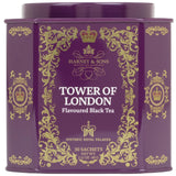 Harney & Sons Tower of London Black Tea with Stone Fruit, Bergamot and Honey Flavors | 30 sachets, Historic Royal Palaces Collection (Tin Design May