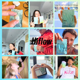 HIFLOW Electrolytes + L-Theanine Gum | Hydrating, Calming, Stress Relief, Relaxing Gum | Vitamin B12, Glycine, Magnesium, Calcium 2 Pack