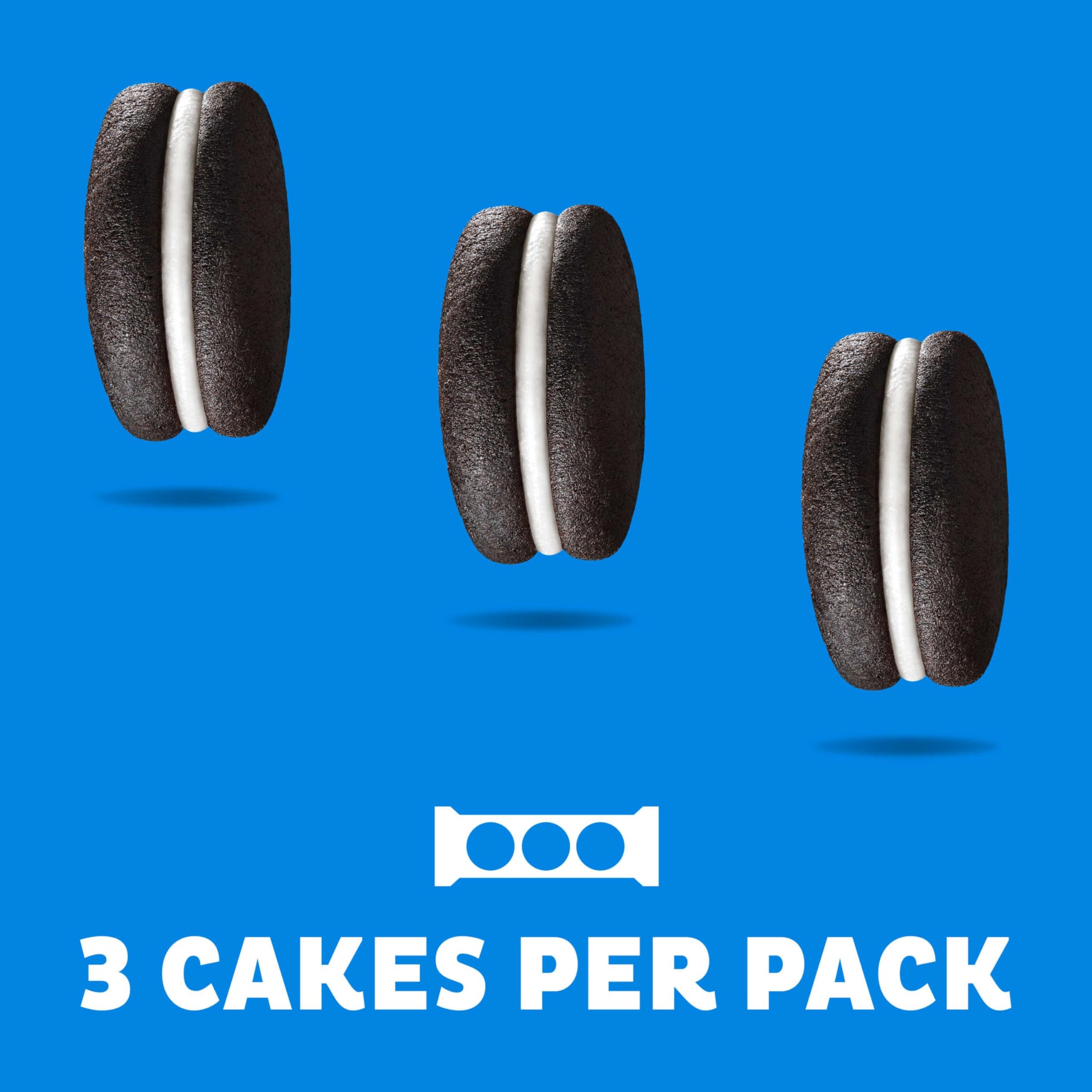 OREO Cakesters Soft Snack Cakes, 8-3.03 oz Snack Packs