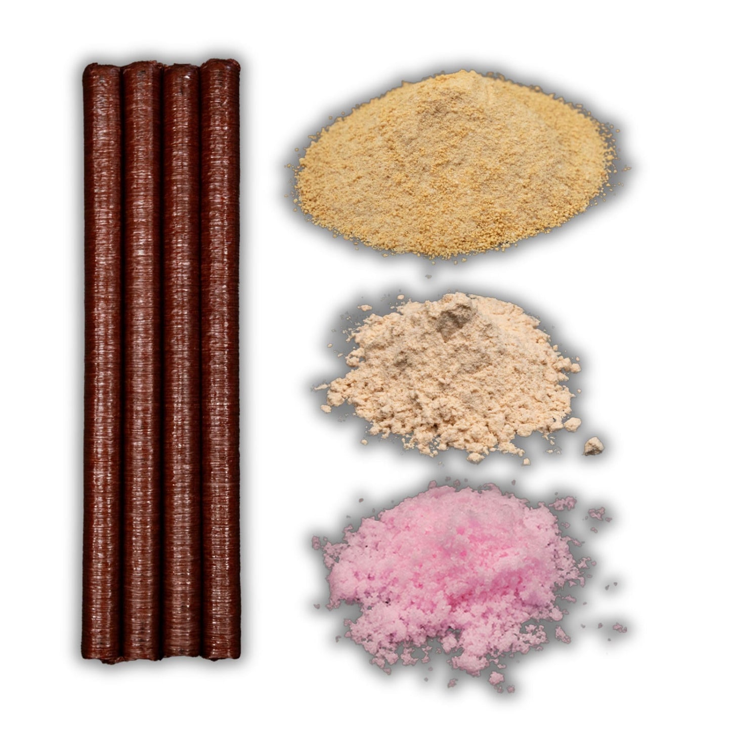 Bearded Butchers Sweet and Smoky Snack Stick DIY Kit - Make Delicious Sweet & Smoky Snack Sticks with Maple Sugar, Hickory Smoke Flavor, and 17mm