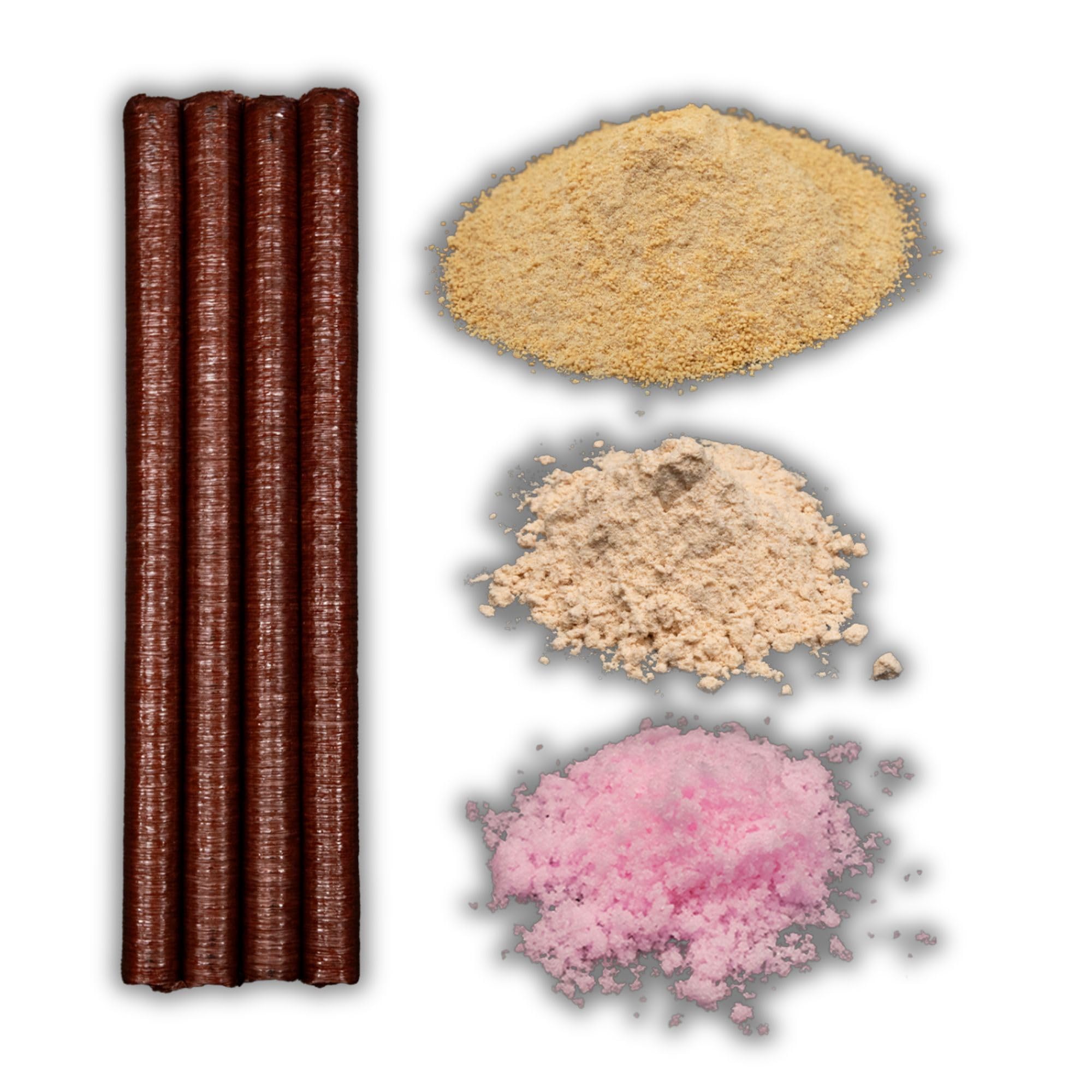 Bearded Butchers Sweet and Smoky Snack Stick DIY Kit - Make Delicious Sweet & Smoky Snack Sticks with Maple Sugar, Hickory Smoke Flavor, and 17mm