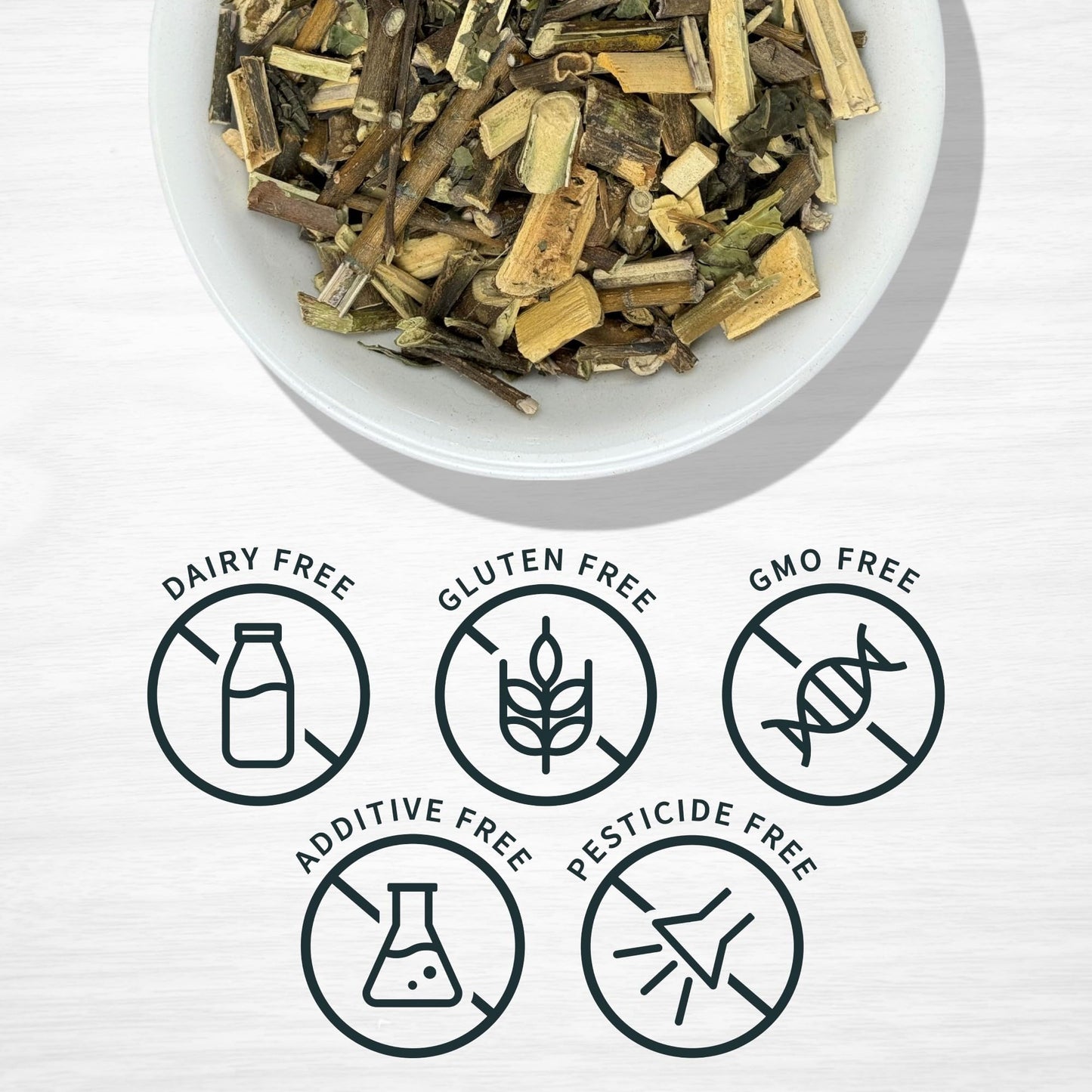 Evergreen Herbs Muicle Tea Bags (Justicia spicigera) - 20 Bags, Wildcrafted Mexican Honeysuckle Herbs for Tea, Decoctions or Tinctures, Traditional