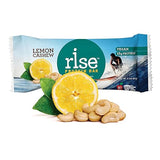 RiseBar High-Protein Bars, Lemon Cashew, 12 Count