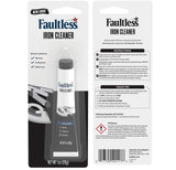 Faultless Hot Iron Cleaner, Non-Toxic Steam Iron Cleaner, Removes Melted Fabrics, Glue, Hard Water, Lime Deposits & Starch (1 oz) (3 Pack)