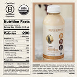 Urban Remedy Vanilla Protein Collagen Meal Shake, 16 oz - 28g Protein, 10g Organic Grass-Fed Collagen, No Added Sugar, Dairy-Free