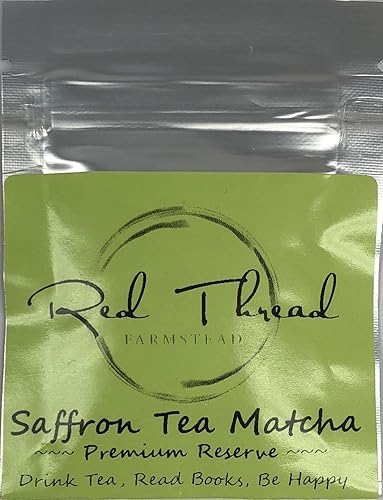 Saffron Tea Matcha ? Luxury Super Tea ? 6 Brew Pouch