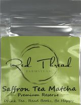 Saffron Tea Matcha ? Luxury Super Tea ? 6 Brew Pouch