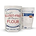 Carol's Gluten Free Flour All Purpose 1 to 1 for Bread Baking, Pizza Dough, Cookie mix, Gluten Free Snacks | a Dairy Free Mix of White Rice/Glutinous