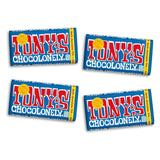 Tony’s Chocolonely Belgian Dark Chocolate, Pure Chocolate Bar for Snacks, Party Favors, Gifts, or Gift Basket, Vegan, 70% Cacao, Made From Quality