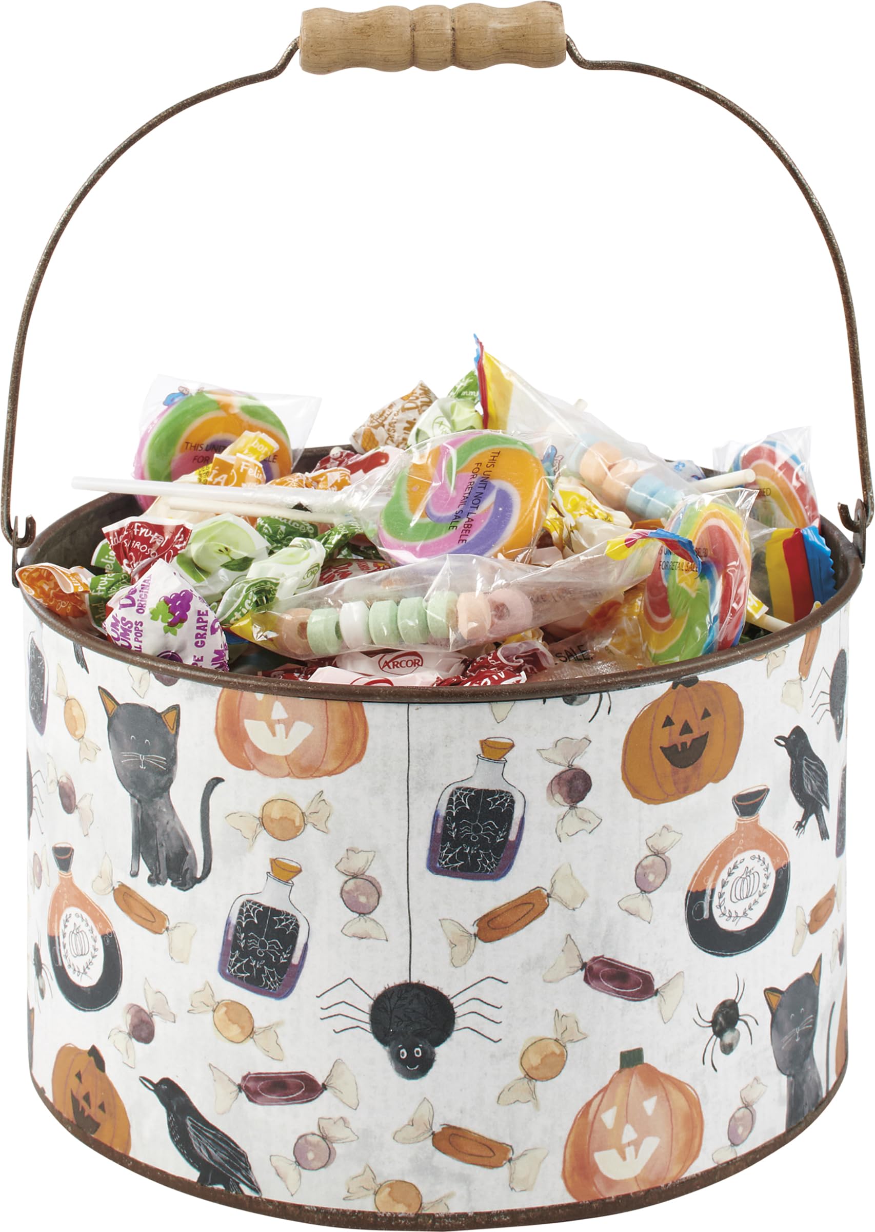 Primitives by Kathy Bucket Set - Gnomes design Happy Halloween