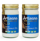 Artisana Organics Raw Virgin Coconut Oil (2 Pack (14 oz))