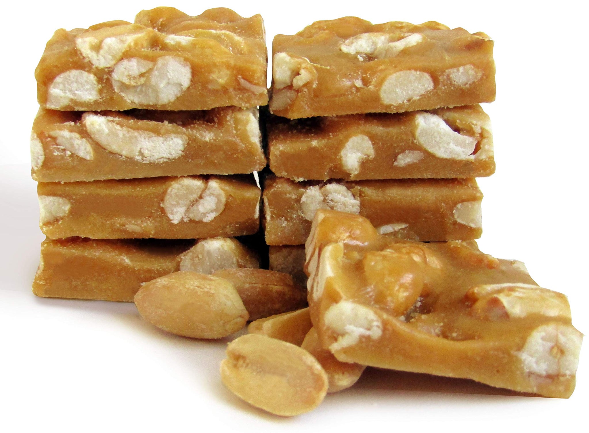 Gourmet Valentines Peanut Brittle Gift Box - by It's Delish | Mothers Day Gift | Handmade Old-Fashioned Style | Beautiful & Delicious Square Cut