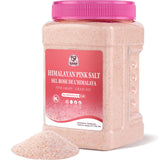 52USA Himalayan Pink Salt Fine, Fine Ground Table and Cooking Salt, 80oz (5 Pound), 100% Real, Pure, Unrefined Himalayan Pink Salt, Pink Himalayan Sea