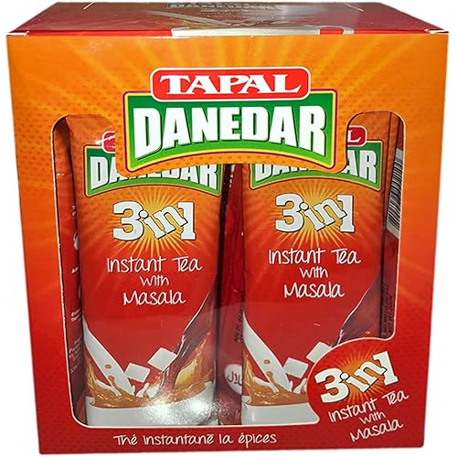 Tapal Danedar - Instant Masala Tea, 3in1 Chai, 10 Sachets (Masala)