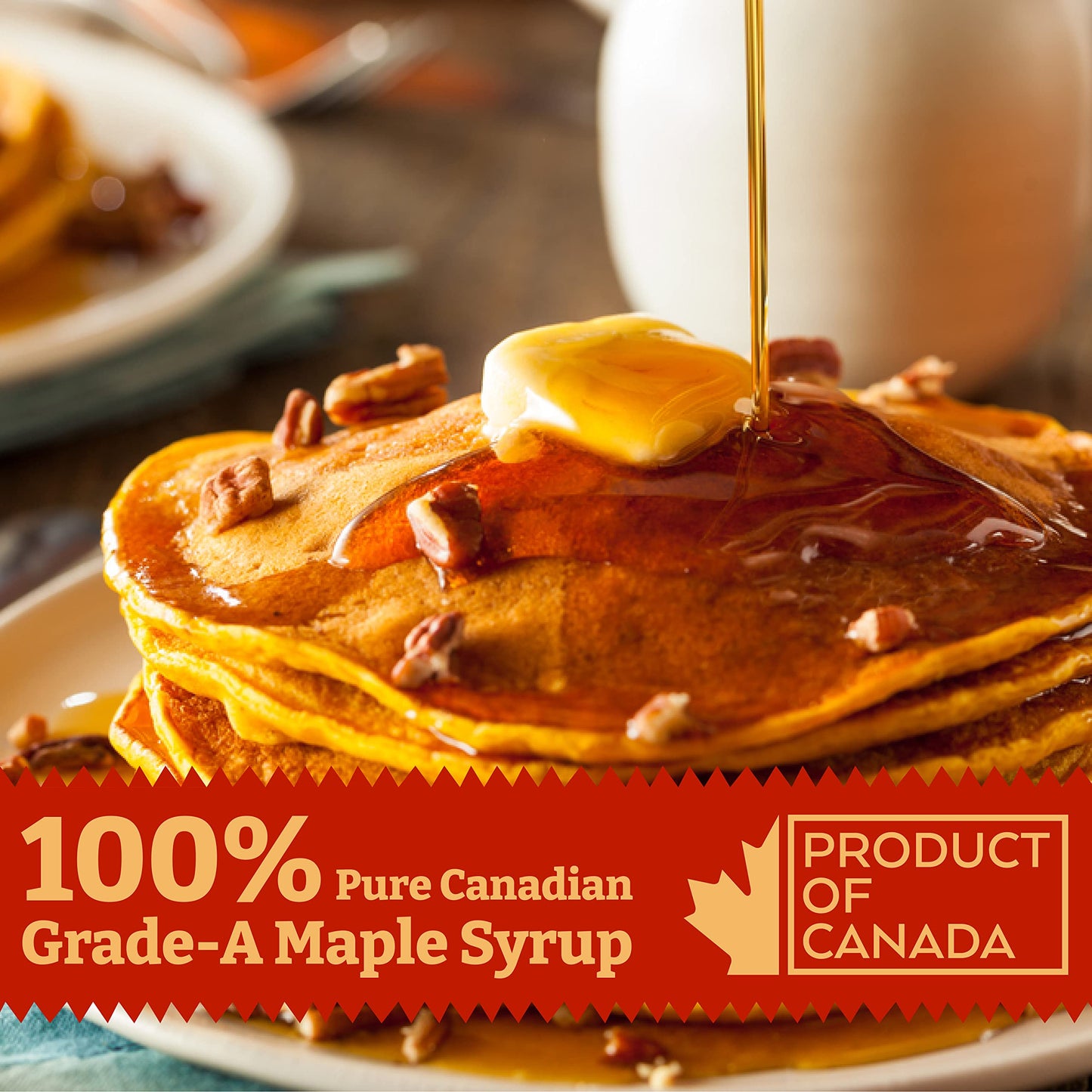 Award Winning 100% Pure Canadian Maple Syrup Grade-A Amber from Elmira Ontario: 4 Generations Locally Harvested & Produced, Vegan Friendly