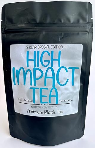 HIGH Impact Premium Pu-Erh Tea | 3 Year Special Edition | 25 Teabags (2g) | Caffeine Level High | Healthy SUPERFOOD | Immune Support | Organically