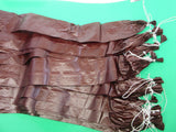 3-LB Capacity Each fresh fibrous casings. 25) EXTRA LONG 20" x 2 1/2" summer sausage casings. 3 lb capacity each. Enough for 75 lbs of sausage. 25)