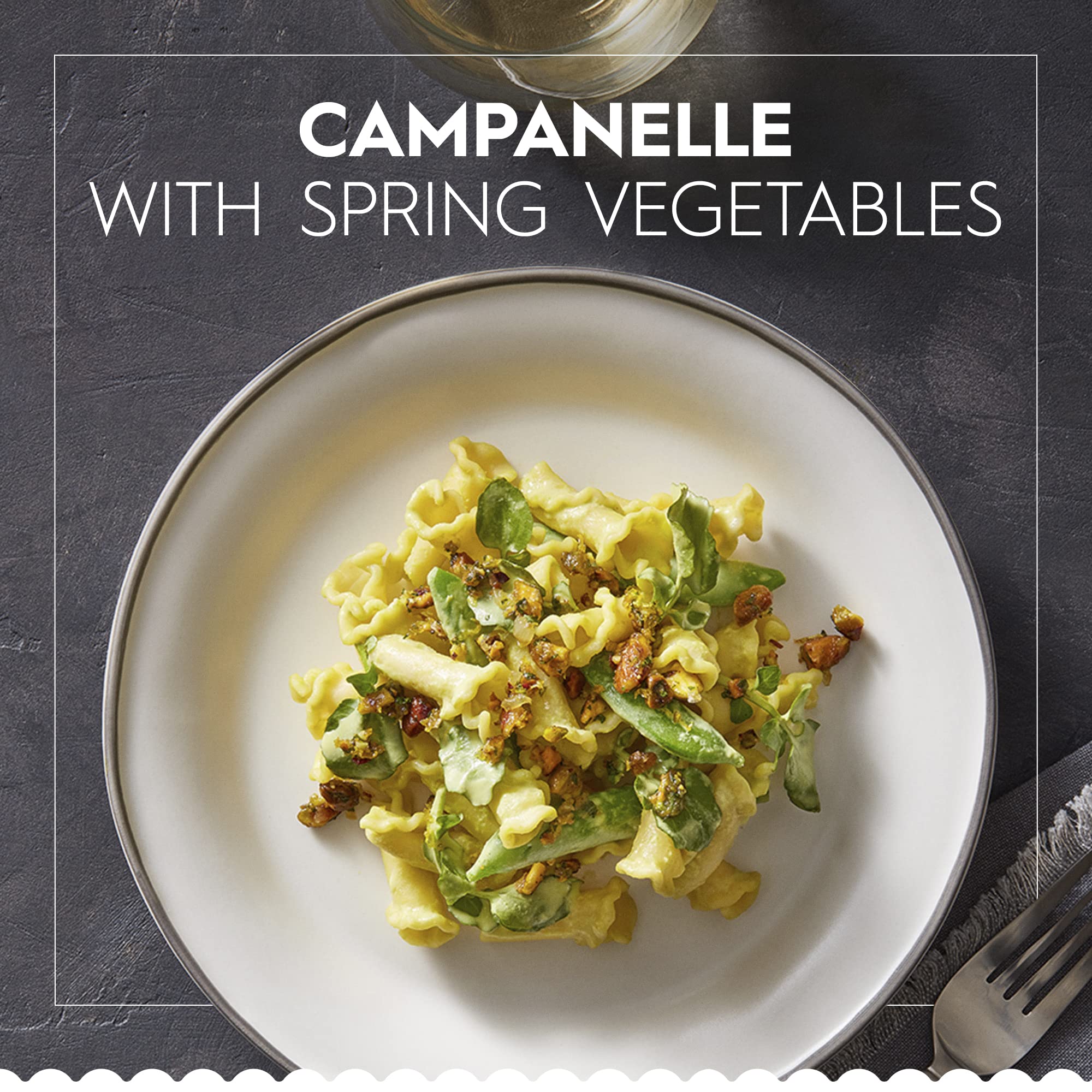 Barilla Campanelle Pasta, 16 oz. Box (Pack of 12) - Non-GMO, Made with Durum Wheat Semolina - Kosher Certified
