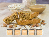 Bobo's Almond Butter Oat Bars, Simple Ingredients, Whole Grain Oats, Plant Based, Gluten Free Breakfast Bars, Non-GMO, Healthy Snacks for Adults