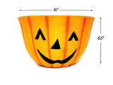 10" Timberland Halloween Pumpkin Gift Basket with Premium Halloween Candy, Chocolates, and Snacks. Hand-Crafted Halloween Pumpkin Candy Gift Basket